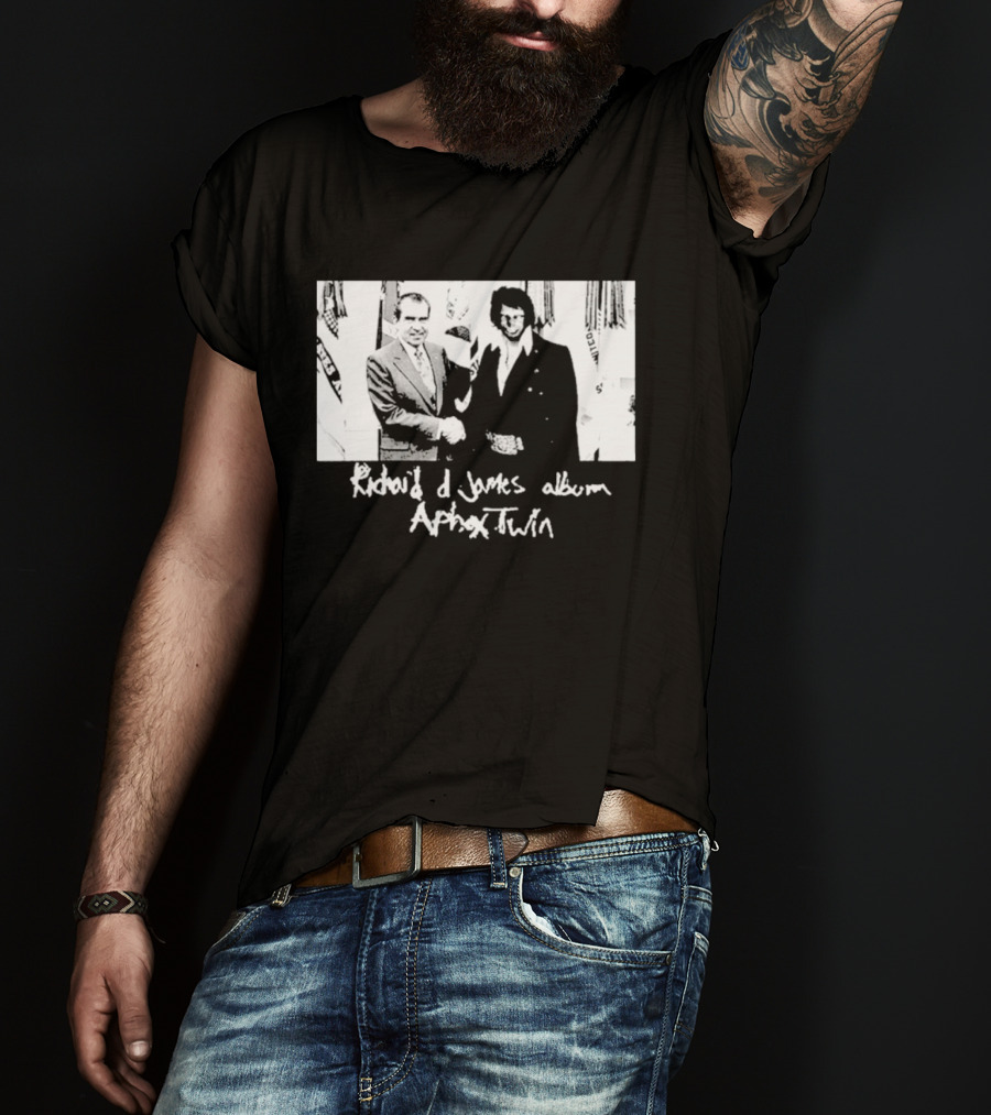 Richard D. James Album Aphex Twin Handshake T-Shirt