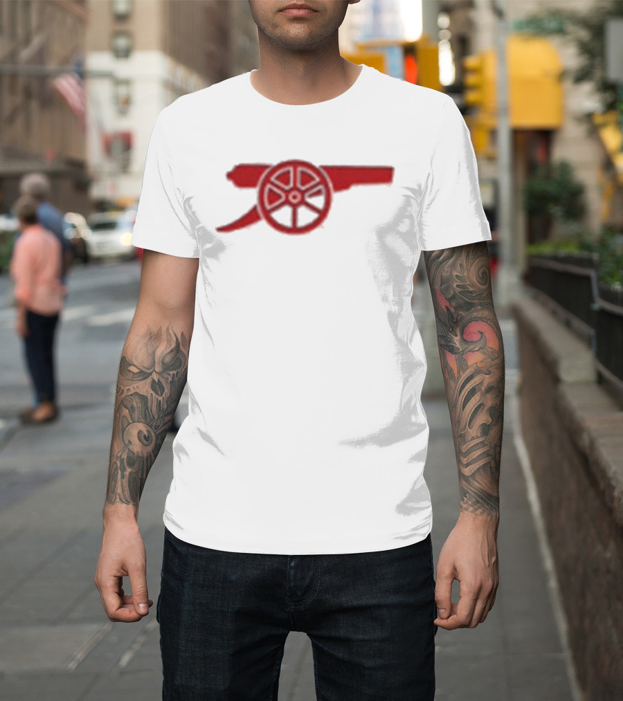 Arsenal London Is Red Cannon Symbol Football Fan Gear T-Shirt