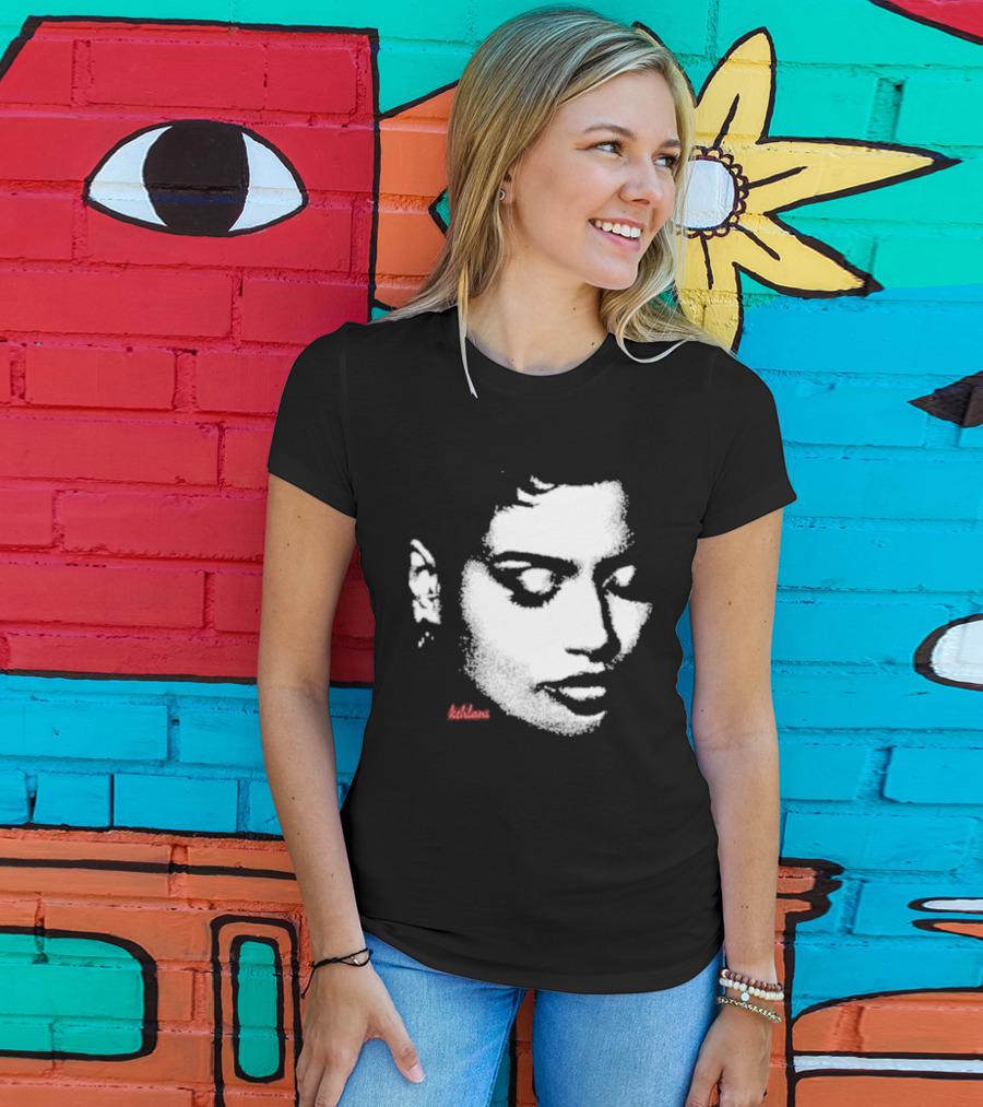 Kehlani Monochrome Face T-Shirt