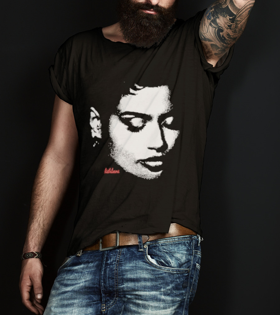 Kehlani Monochrome Face T-Shirt