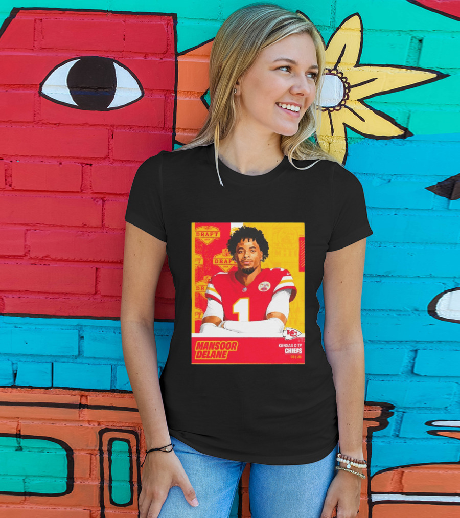Mansoor Delane Kansas City Chiefs Draft 2026 NFL CB LSU T-Shirt