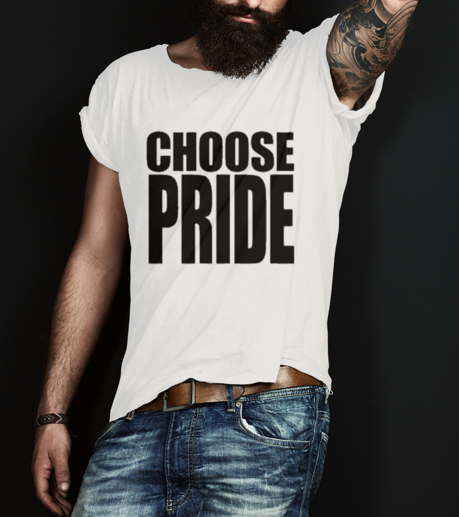 Choose Pride The Bitter Southerner General Message T-Shirt