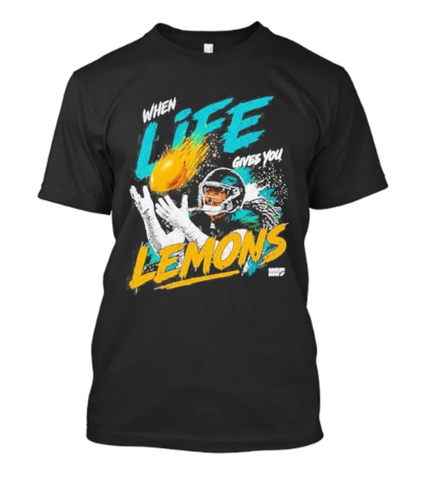 Philadelphia Eagles When Life Gives You Lemons Football Makai Lemon T-Shirt