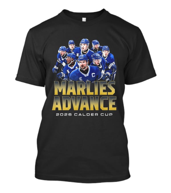Marlies Advance 2026 Calder Cup Victory Toronto Hockey Team T-Shirt