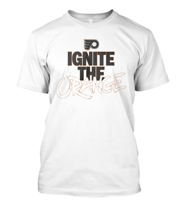 Puck Everybody Ignite The Orange Flyers Fan Rallying Cry T-Shirt