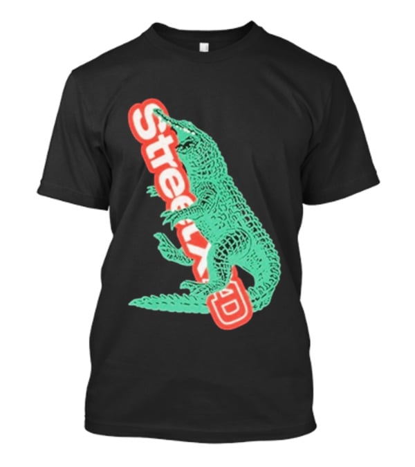 StreetxAD Basilik Gator Vintage Crocodile T-Shirt