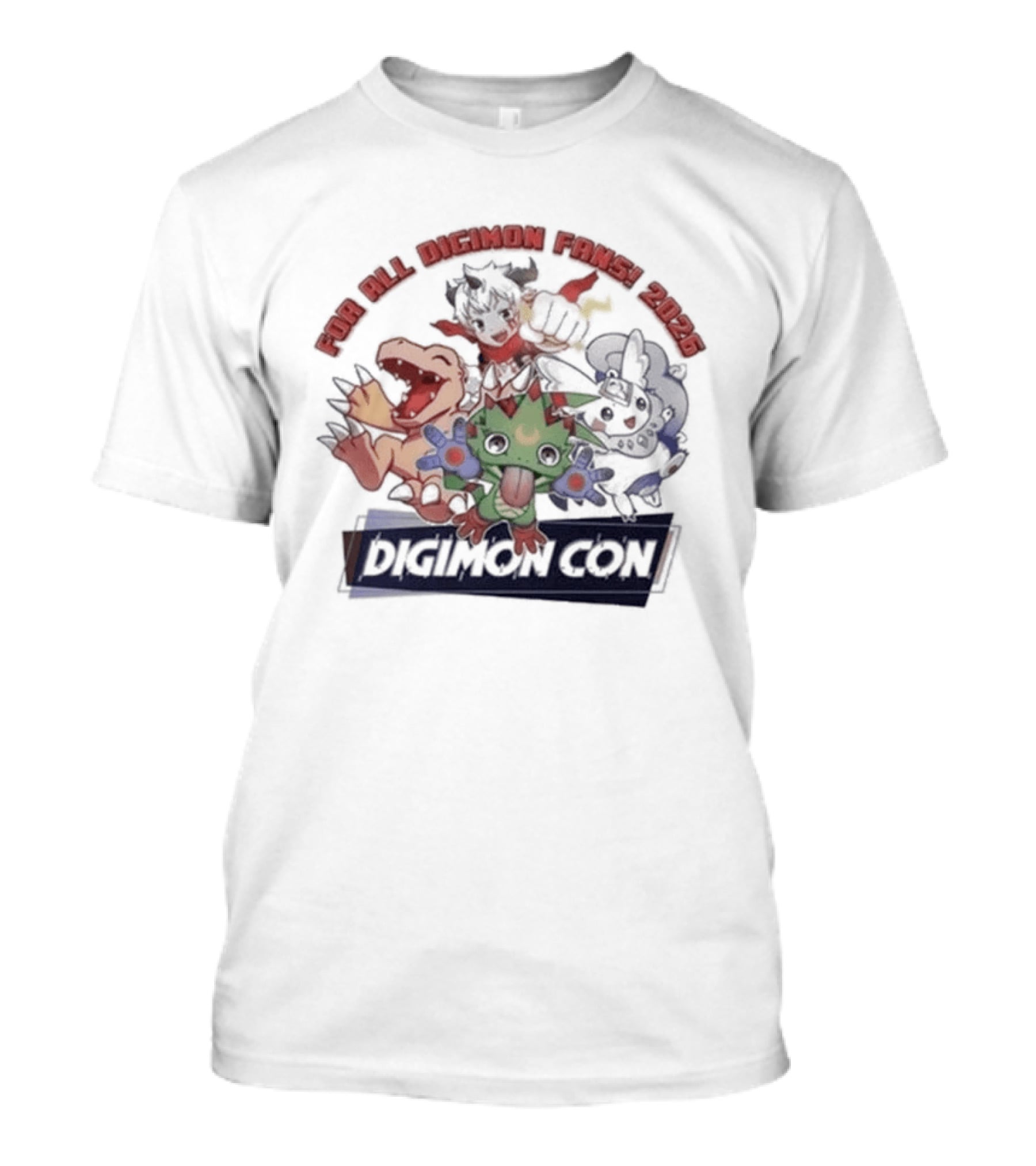 Digimon Con 2026 For All Digimon Fans T-Shirt