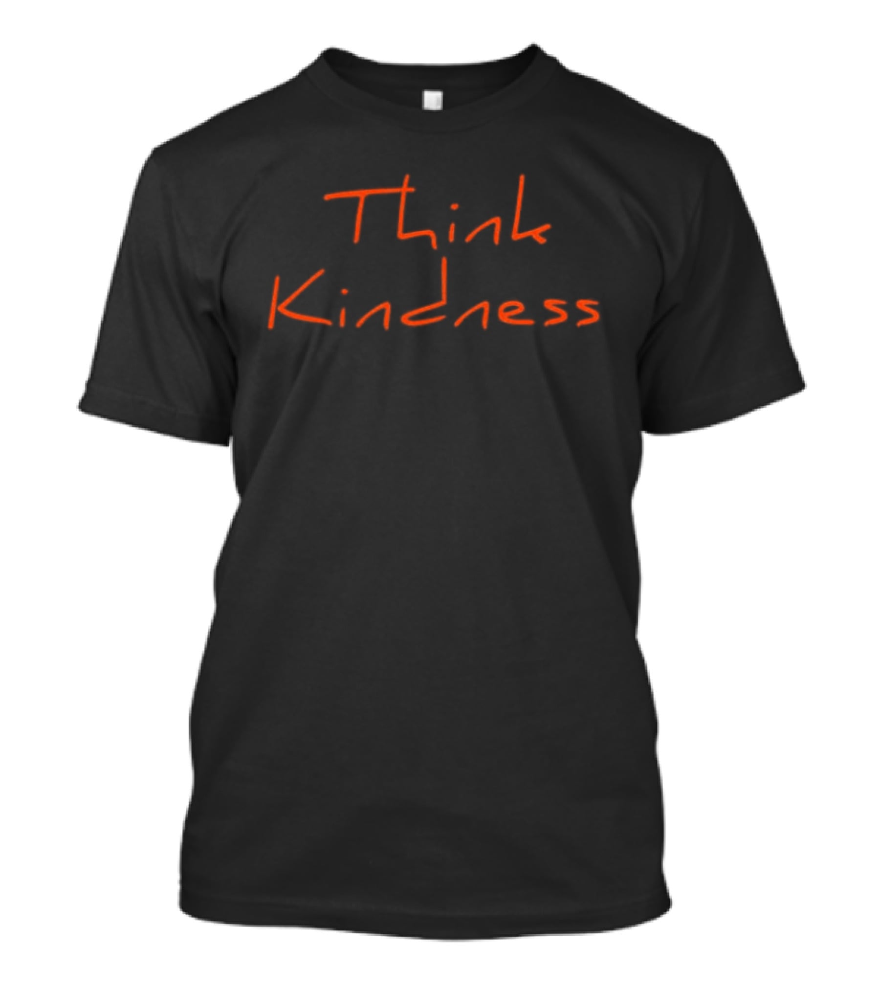 Caleb Williams Think Kindness Red Handwritten T-Shirt