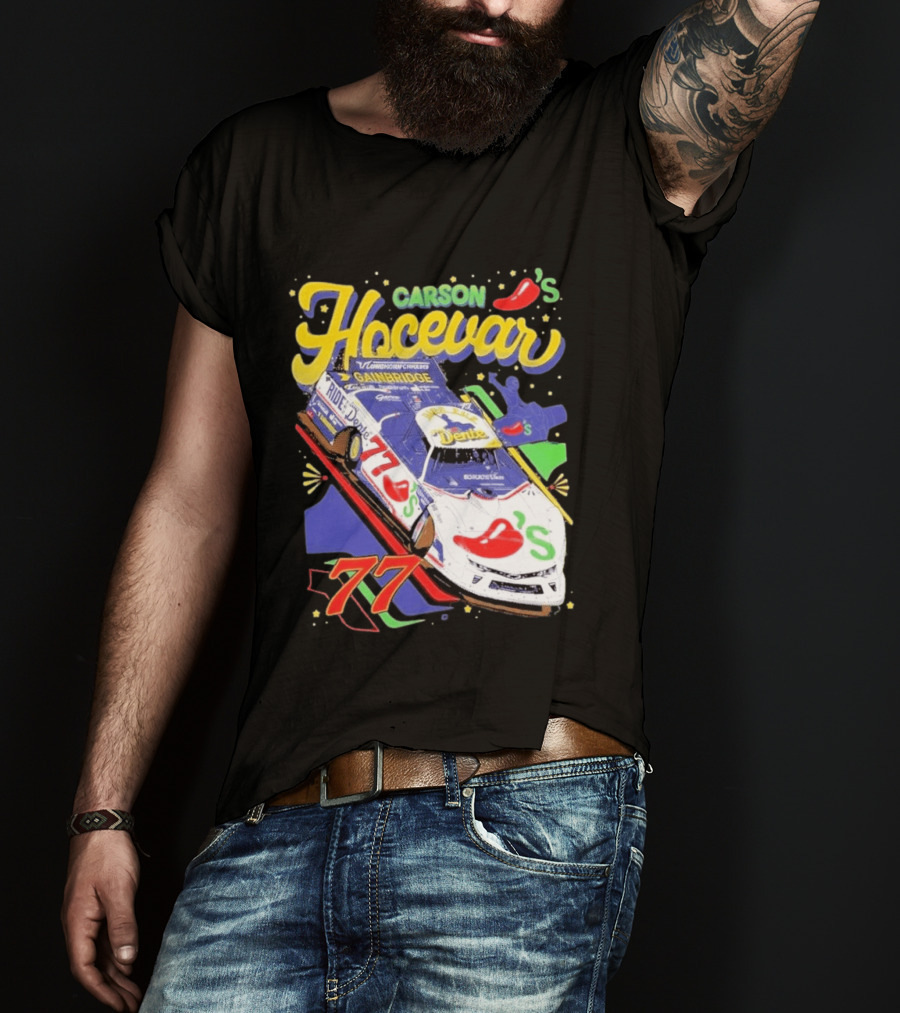 Carson Hocevar 77 Chili's Racecar Gainbridge Venturini Motorsports T-Shirt