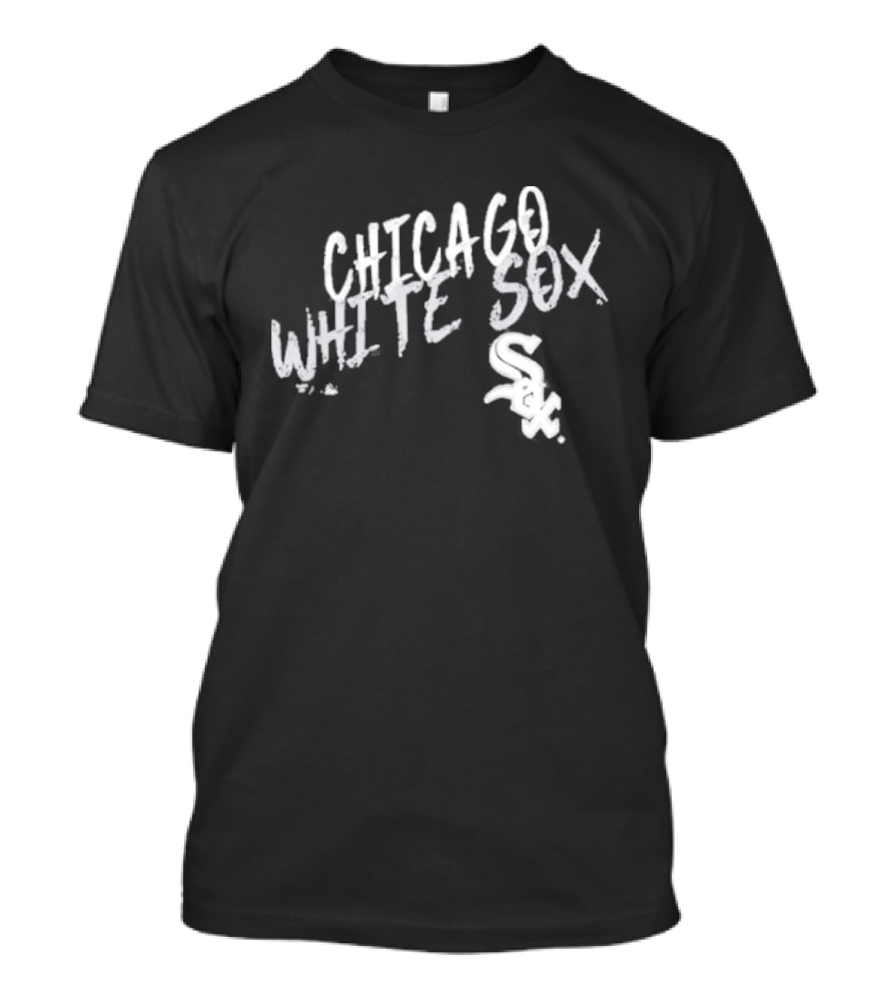 Chicago White Sox White Sox Hustle Script Style Team Spirit T-Shirt