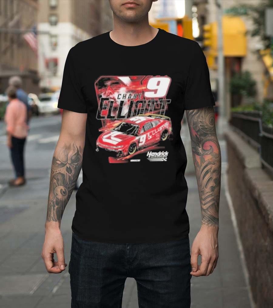 Hendrick Motorsports Chase Elliott #9 Llumar Racing Car T-Shirt