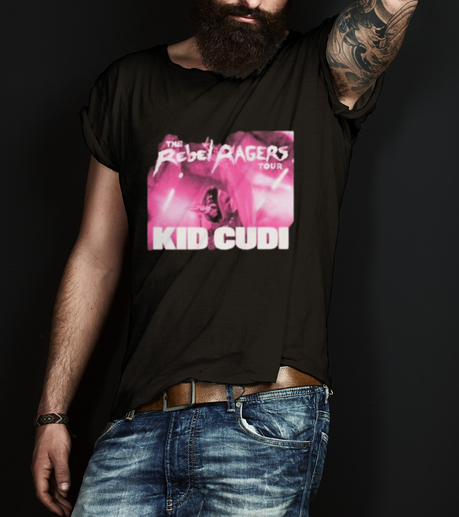 Kid Cudi 2026 The Rebel Ragers Tour Dates T-Shirt