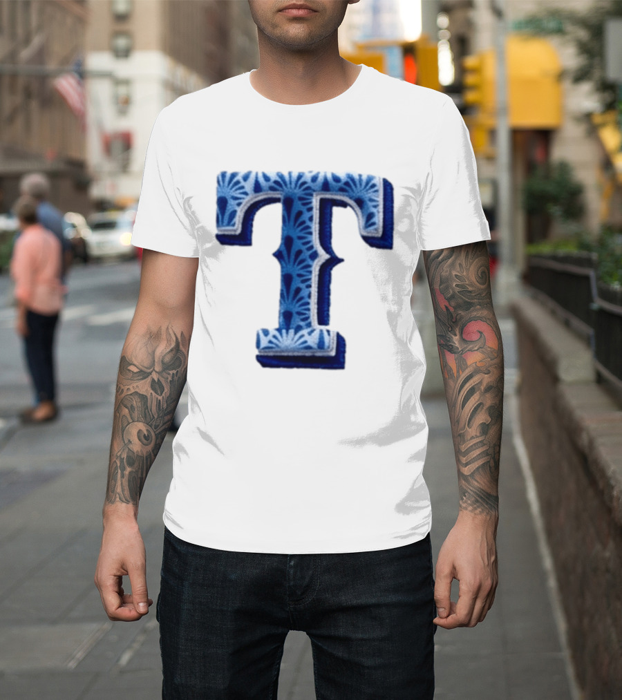 2026 Rangers Mexican Heritage Hat Giveaway T-Shirt