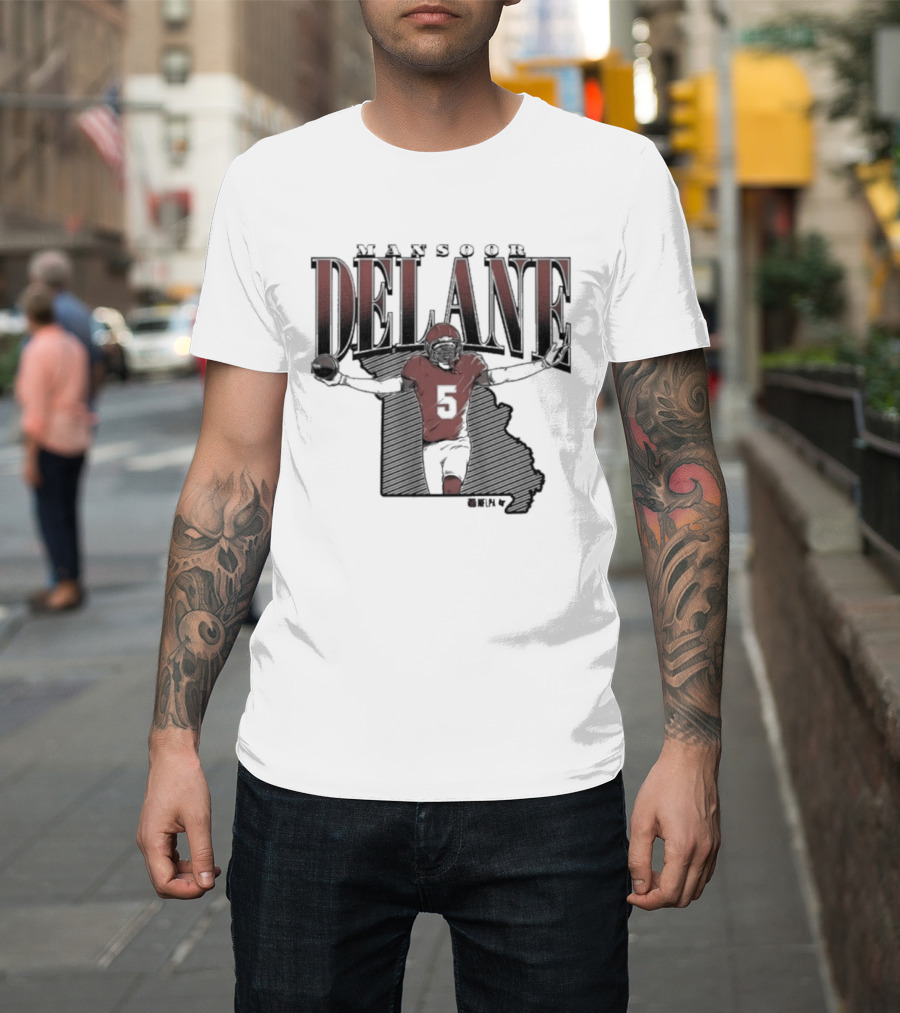 Mansoor Delane 5 Kansas City Chiefs Star Remix T-Shirt