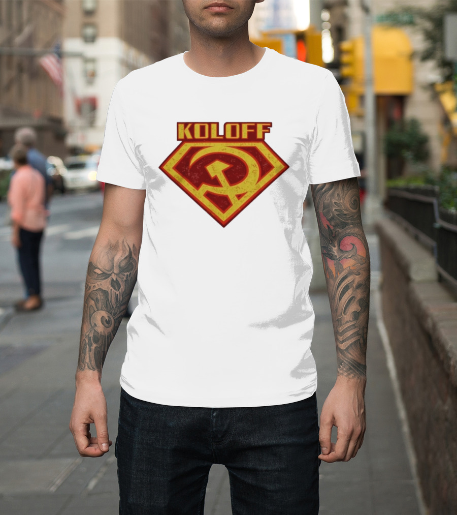 Koloff Hero With Hammer And Sickle Symbol Pro Wrestling Tees T-Shirt