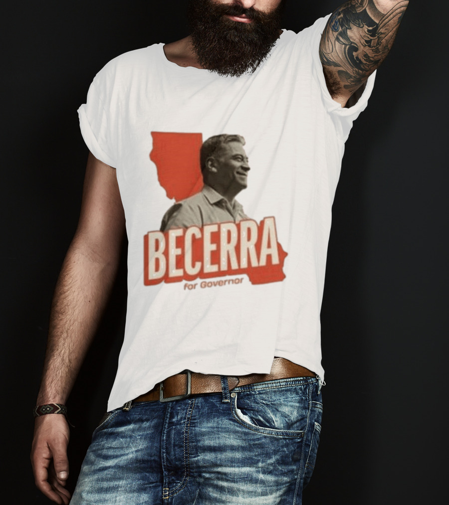 Becerra For Governor Xavier Becerra Election Photo T-Shirt