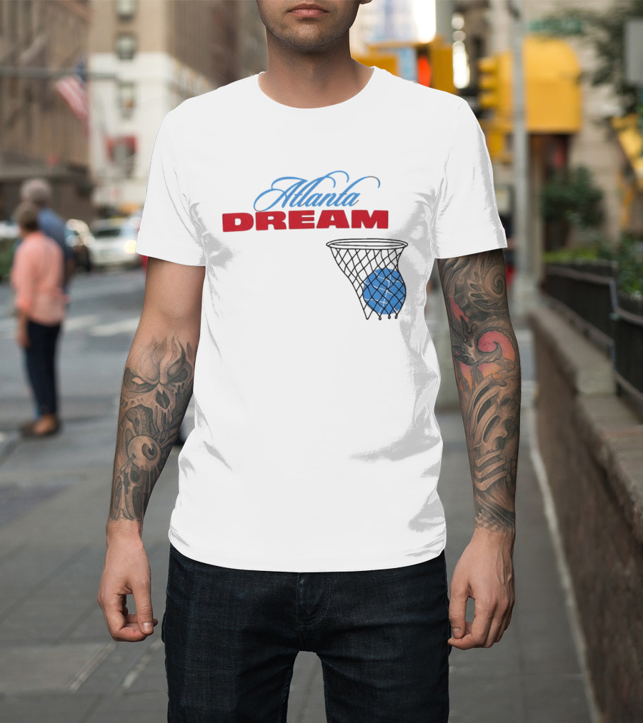 Atlanta Dream Basketball Net T-Shirt