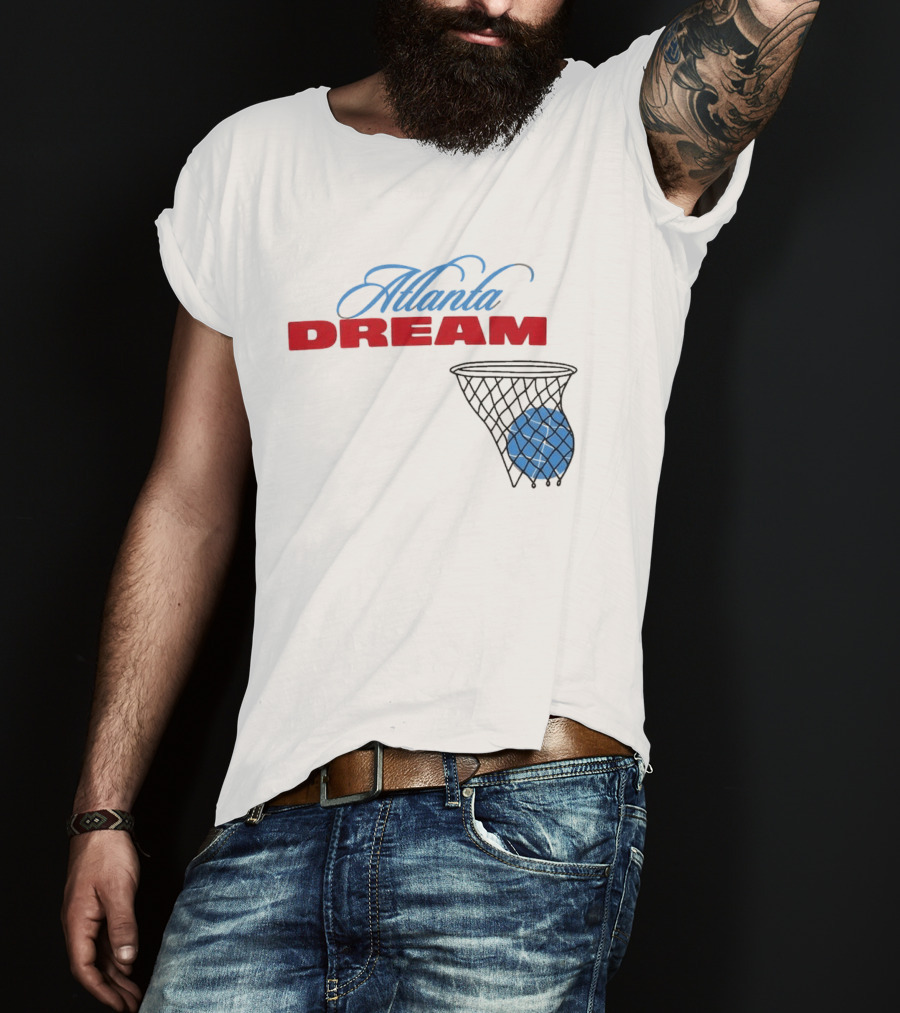 Atlanta Dream Basketball Net T-Shirt