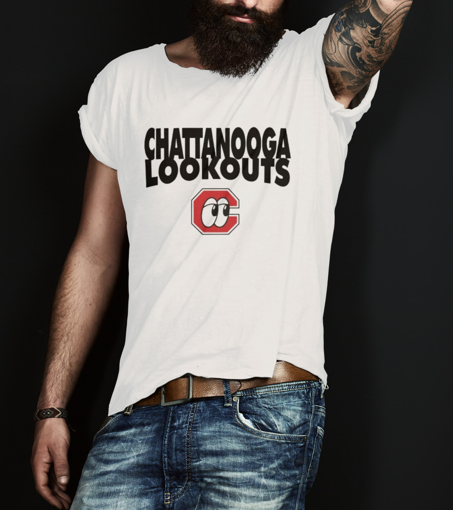 Chattanooga Lookouts Vintage Weathered Ring Spun Baseball T-Shirt