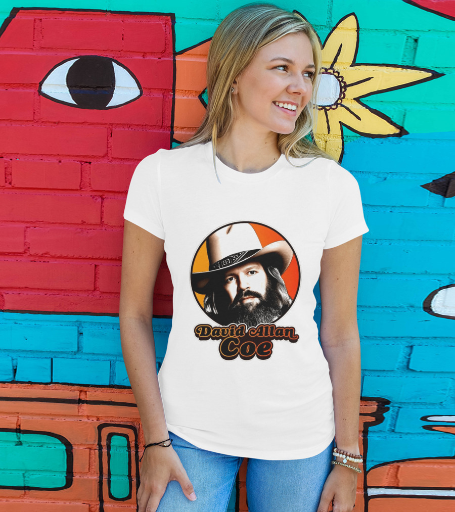 David Allan Coe Memories Legend RIP Cowboy Hat T-Shirt