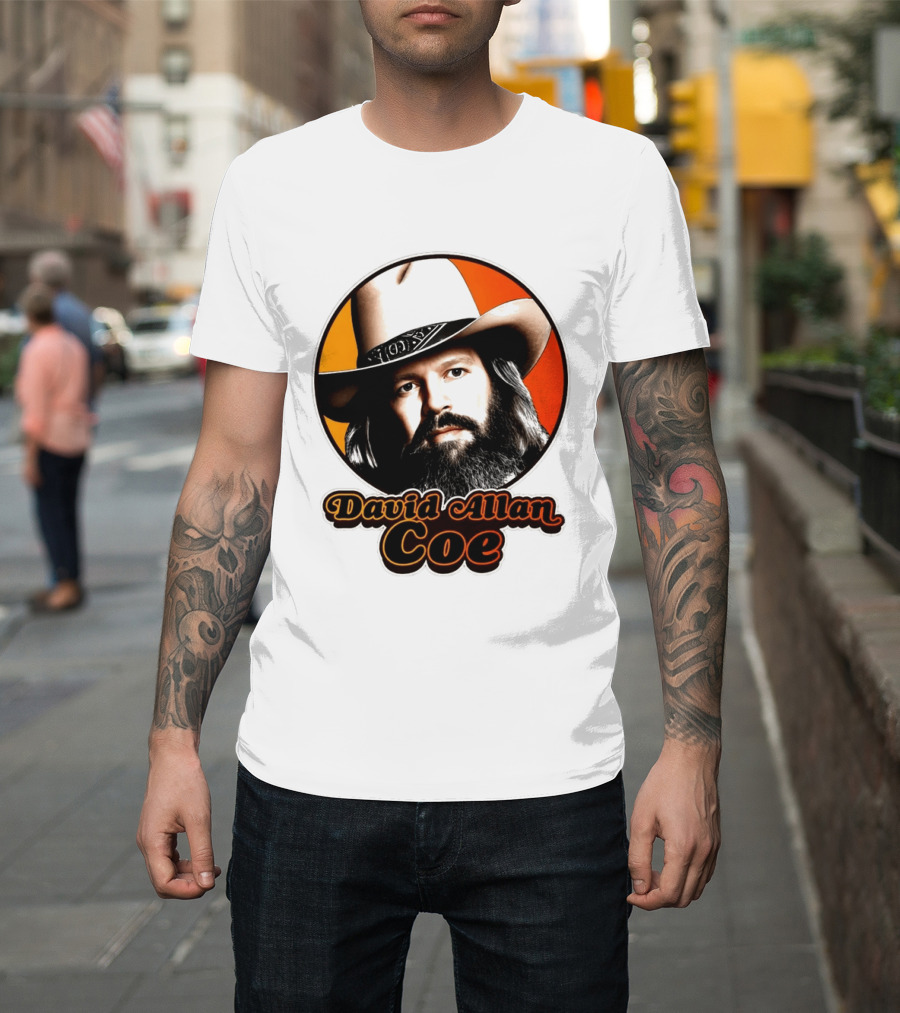 David Allan Coe Memories Legend RIP Cowboy Hat T-Shirt