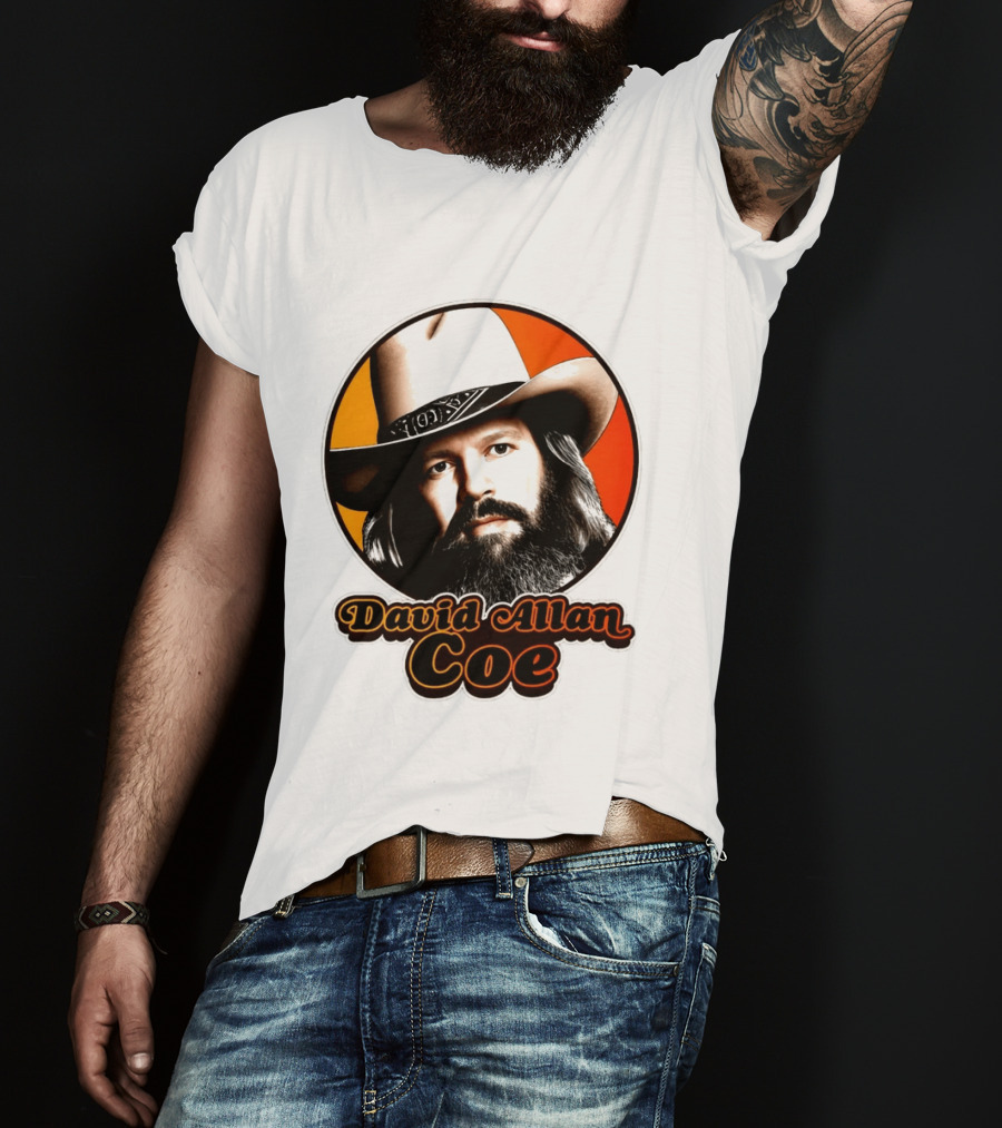 David Allan Coe Memories Legend RIP Cowboy Hat T-Shirt