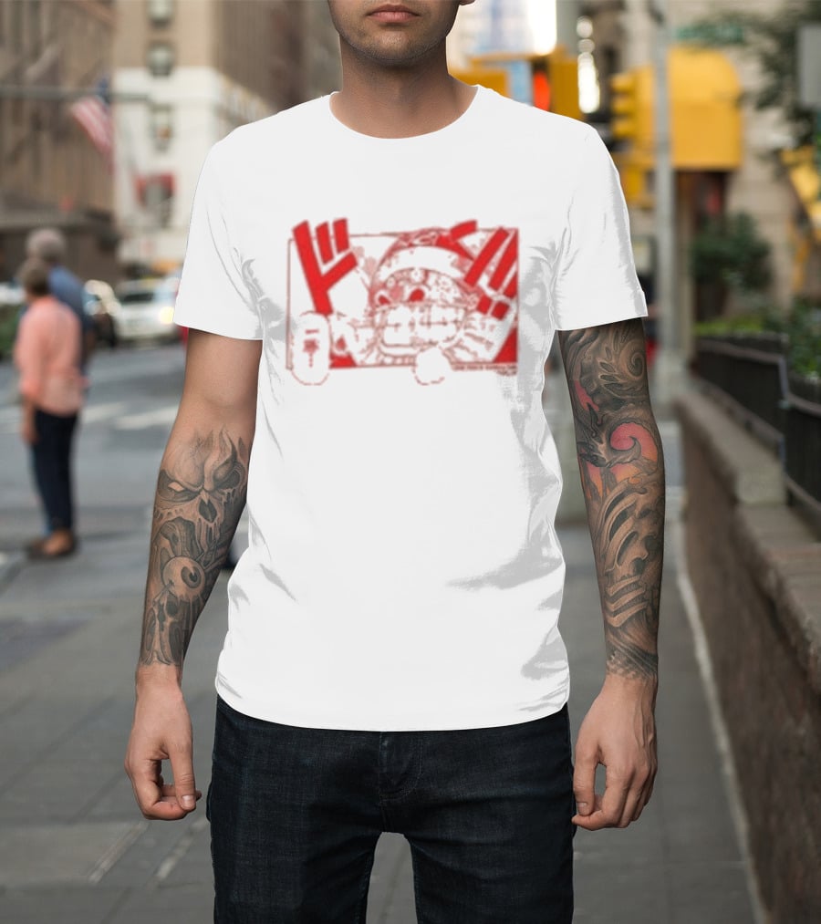 Shonen Jump One Piece Giants Story Luffy Iwara Kaizoku Anime Manga T-Shirt