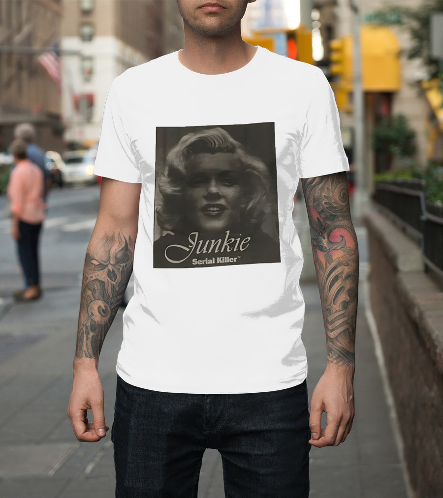 Junkie Serial Killer Retro Hollywood T-Shirt