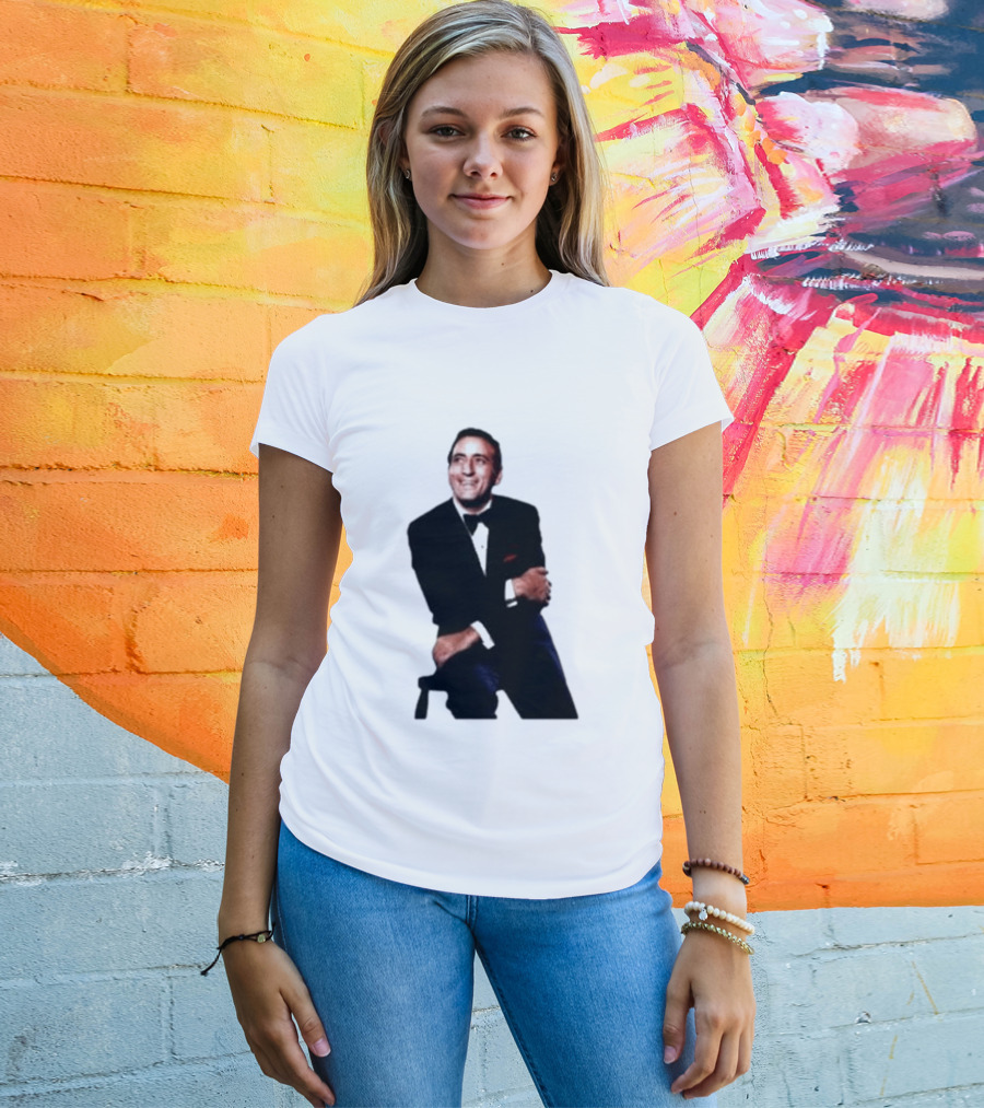Tony Bennett The Way You Look Sitting Pose T-Shirt