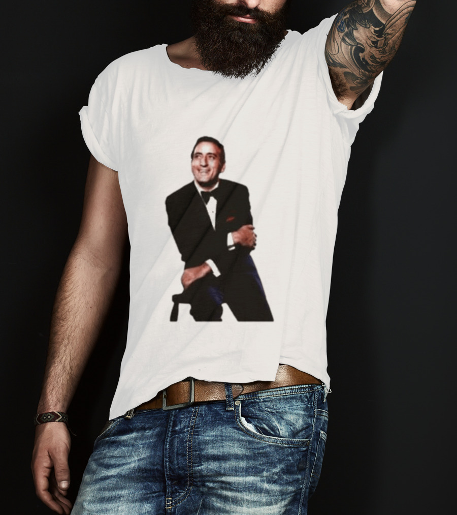 Tony Bennett The Way You Look Sitting Pose T-Shirt