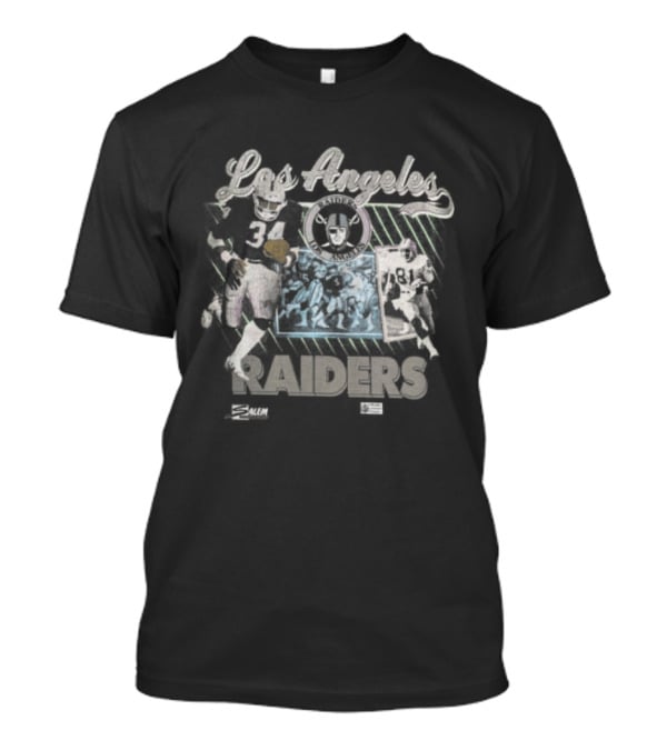 Los Angeles Raiders Bo Jackson Tim Brown 1990 T-Shirt