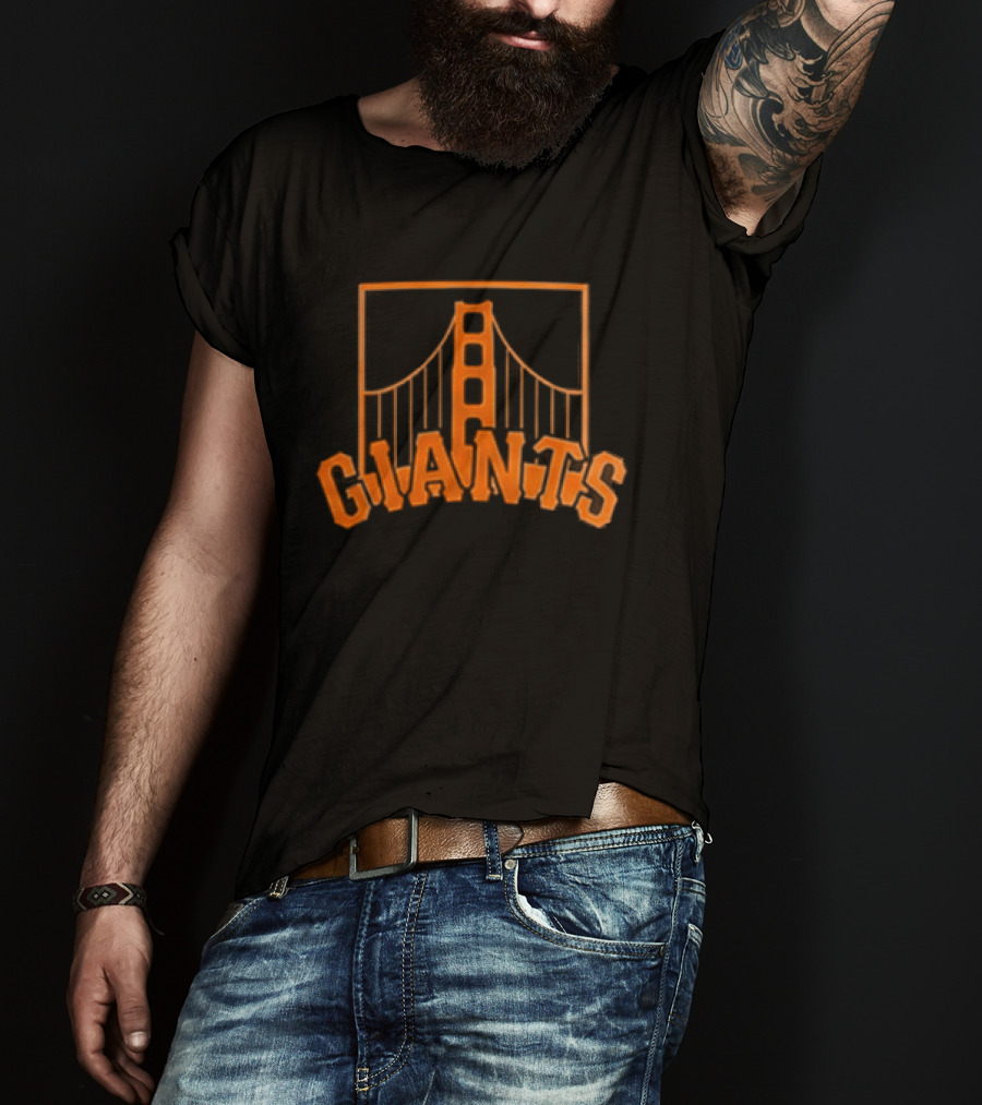 2026 Giants Mini Cooler Cup Golden Gate Bridge T-Shirt