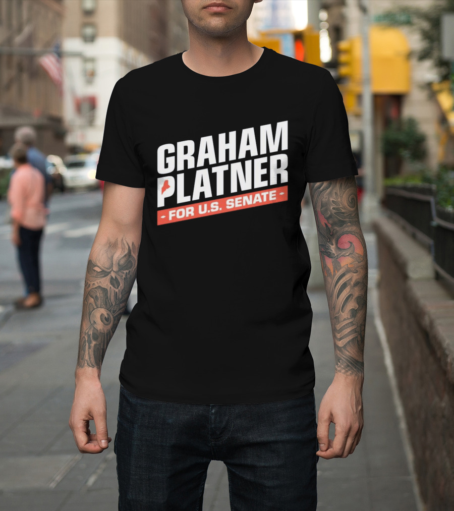 Graham Platner For U.S. Senate Campaign Political Elect T-Shirt