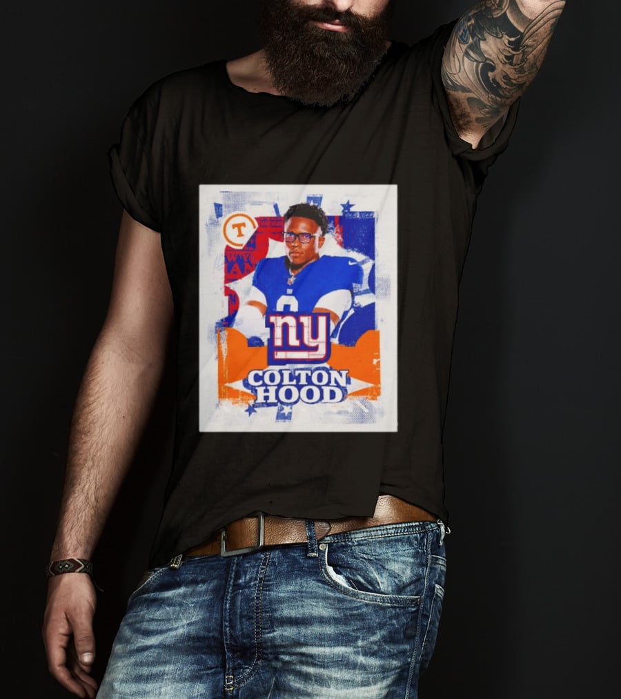 Colton Hood New York Giants 2026 Draft NY Giants Football T-Shirt