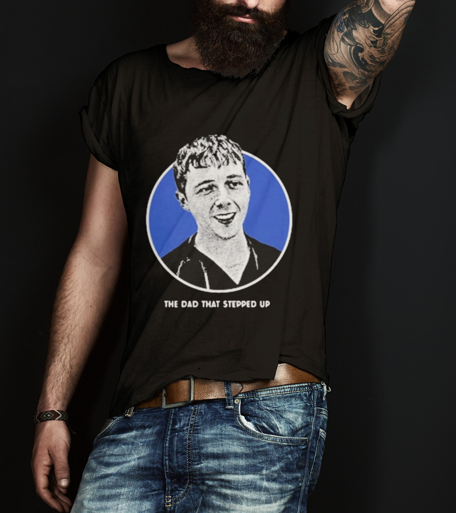 Huckleberry Finn The Dad That Stepped Up Vintage Style Circle T-Shirt