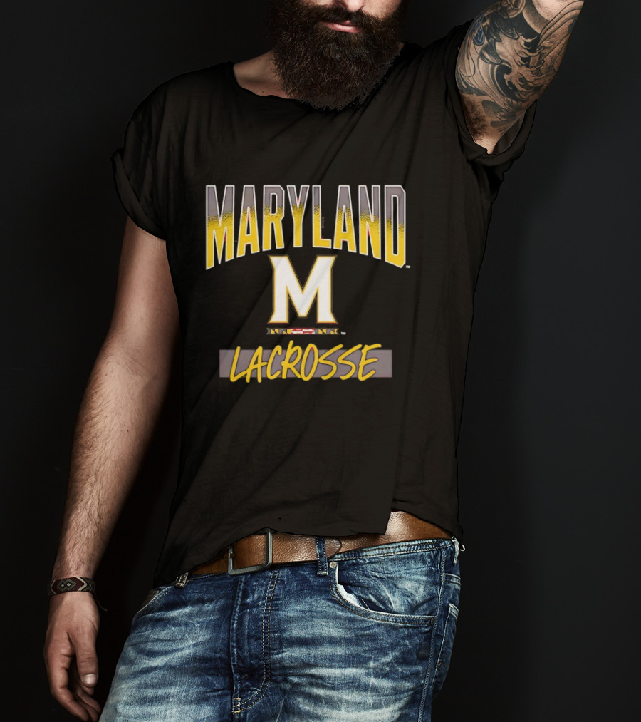 Maryland Lacrosse Terrapins M Logo Hype T-Shirt