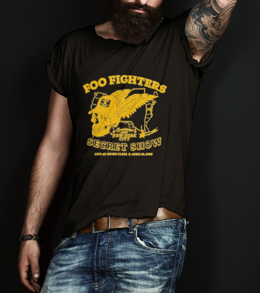 New York City Foo Fighters Secret Show Live At Irving Plaza April 30 2026 T-Shirt