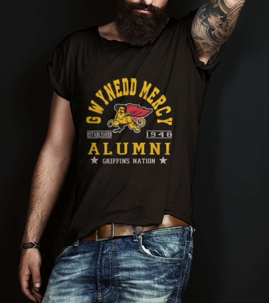 Gwynedd Mercy Alumni Griffins Nation Established 1948 T-Shirt