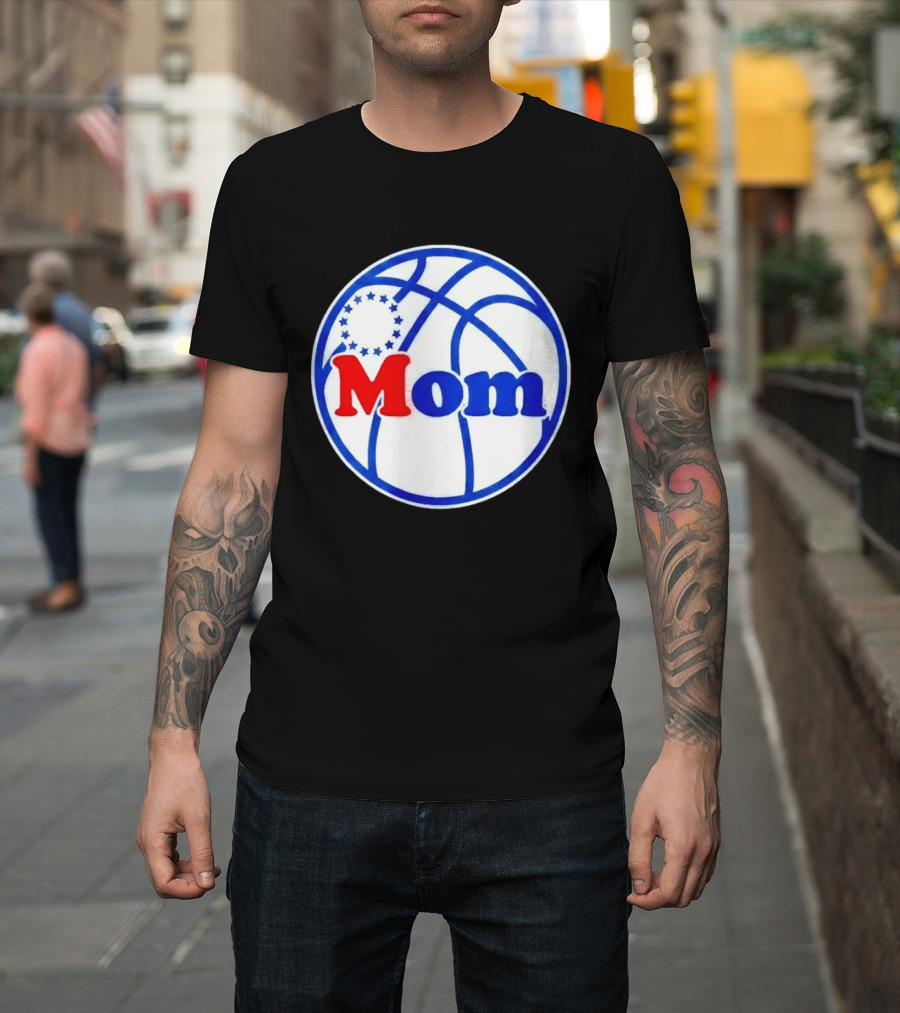 Philadelphia 76ers Basketball Mom 2026 T-Shirt