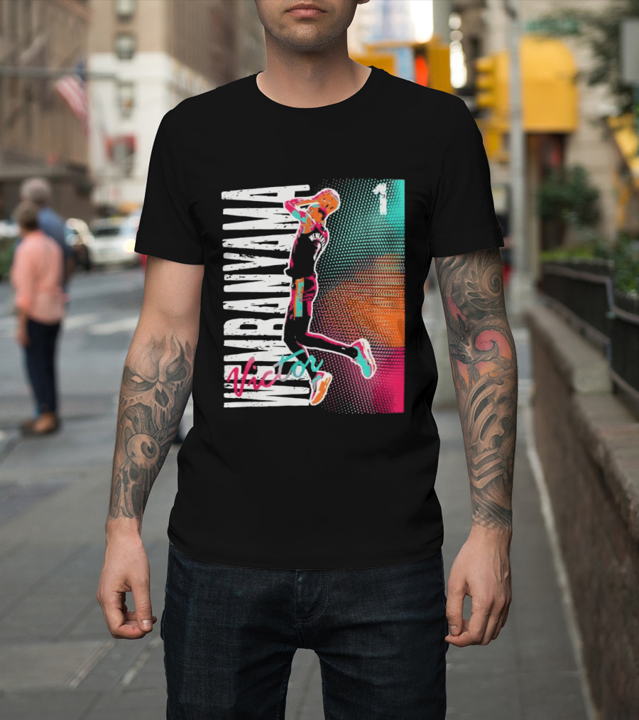 San Antonio Spurs Victor Wembanyama To The Victor Goes The Spoils 1 T-Shirt