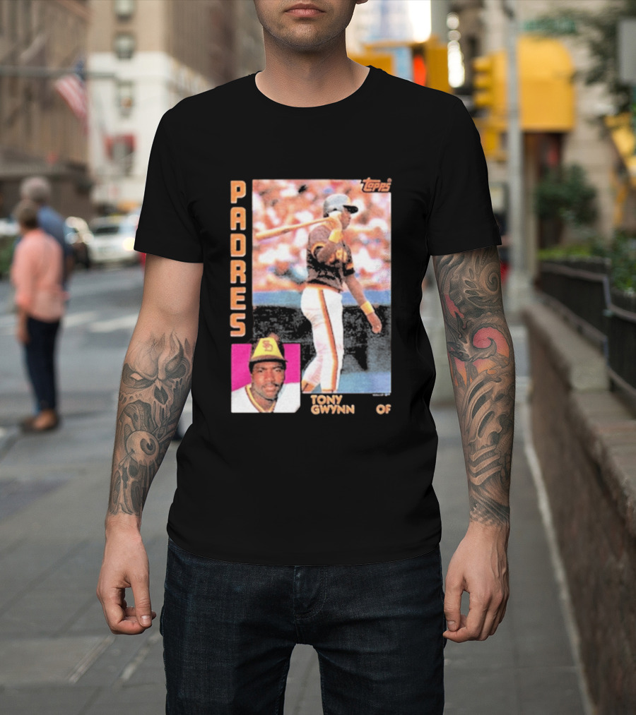 San Diego Padres Tony Gwynn 2026 Topps Baseball Card T-Shirt