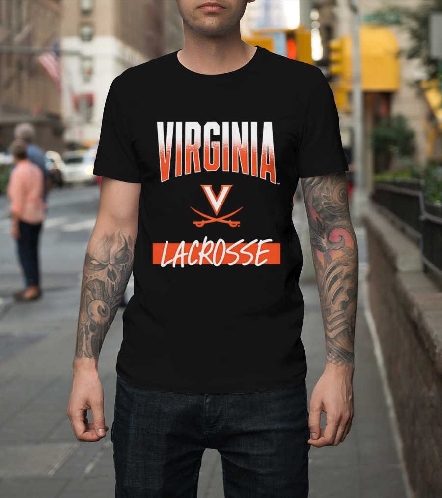 Virginia Cavaliers Lacrosse Bold Team Spirit T-Shirt
