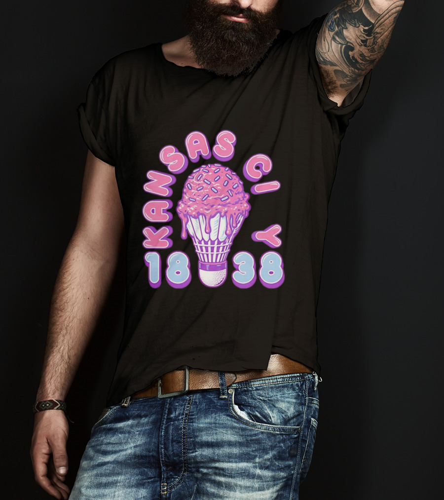 Kansas City Ice Cream 1838 Where I'm From T-Shirt