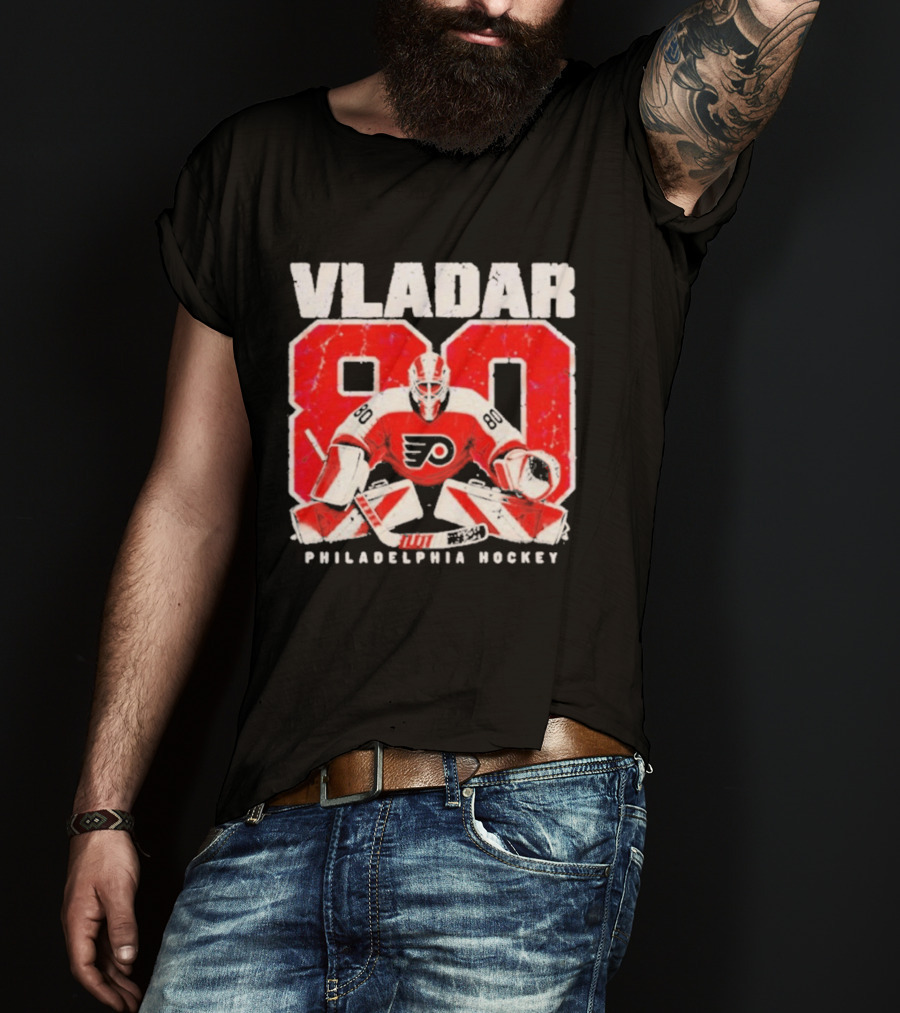 Vladar 80 Philadelphia Hockey T-Shirt