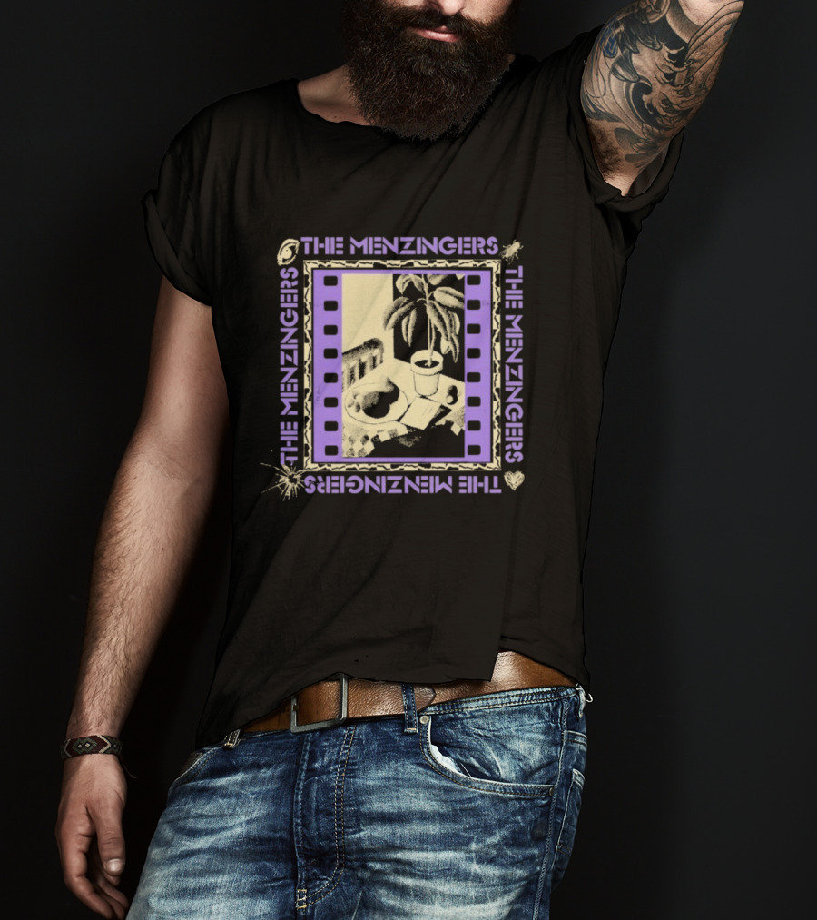The Menzingers Plant Film Strip Aesthetic T-Shirt