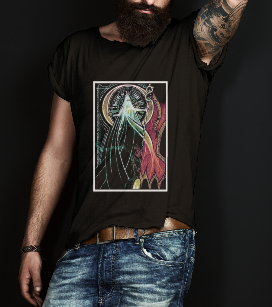Queens Of The Stone Age Alive In The Catacombs Tour Seattle April 29 2026 T-Shirt