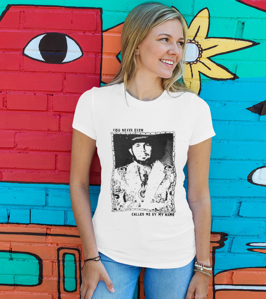 David Allan Coe You Never Even Called Me By My Name Te.. Called Me By My Name T-Shirt