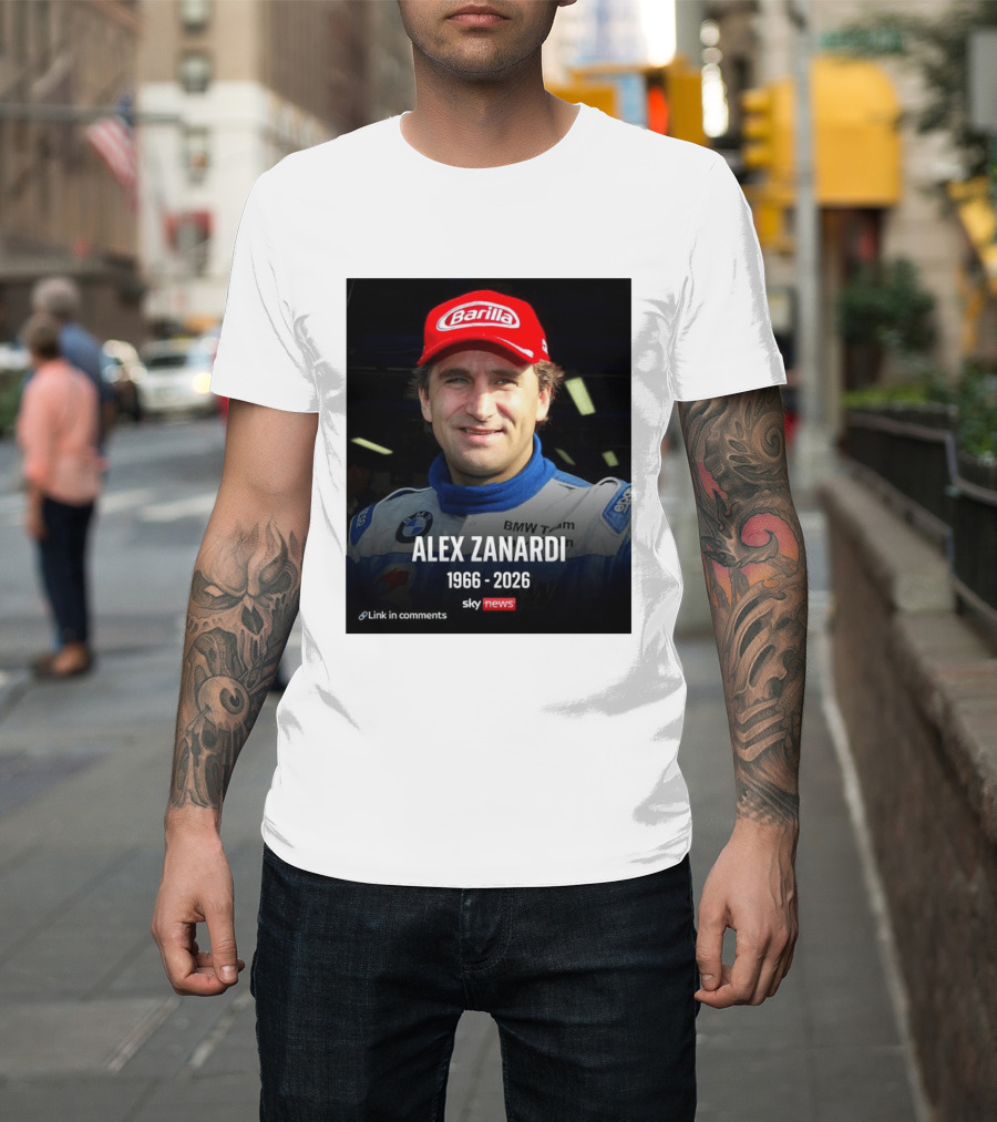 Die Sportwelt Trauert Um Ein Ganz Großes Vorbild Ruhe In Frieden Alex Zanardi 1966 2026 BMW Team Racing Sky News Barilla T-Shirt