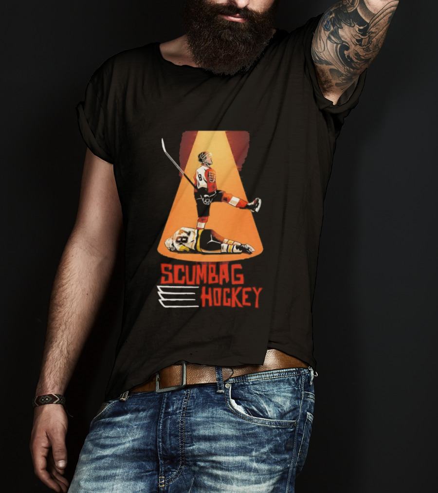Philadelphia Flyers Cam York Scumbag Hockey Vs Pittsburgh Penguins Sidney Crosby T-Shirt