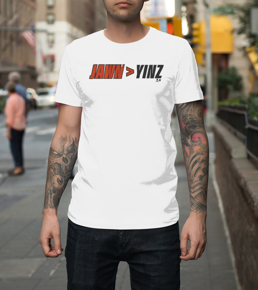 Philadelphia Hockey Jawn Greater Than Yinz T-Shirt